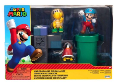 SUPER MARIO SET DIORAMA SUBTERRÁNEO1