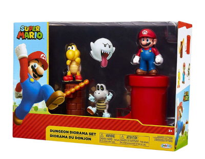 SUPER MARIO SET DIORAMA MAZMORRA1