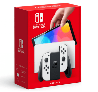 Consola Nintendo Switch Oled 64 GB Blanco negro1