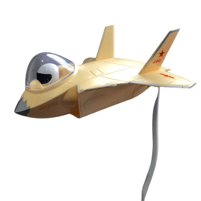 Lampara Jet 3 Tonos Amarillo1