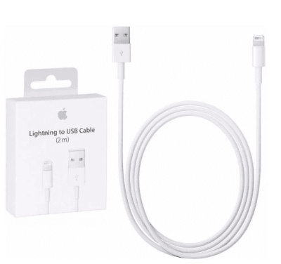 Cable iPhone Original Lightning - USB 2 metros4