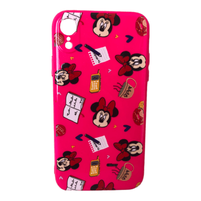 Carcasa iPhone XR Disney Minnie Fluor1