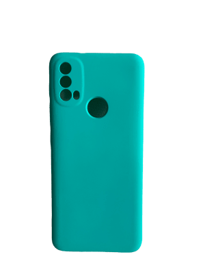 Carcasa Silicona Verde Moto E30/E401