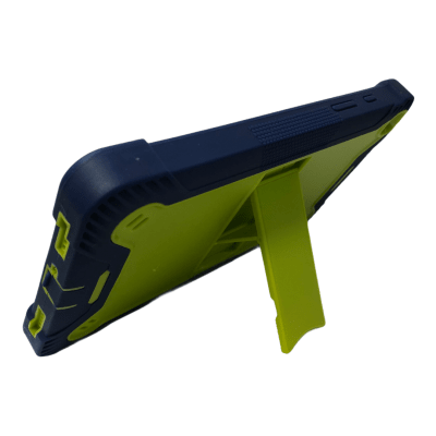 Carcasa Azul/Verde Tablet T290/295 con Soporte Trasero3