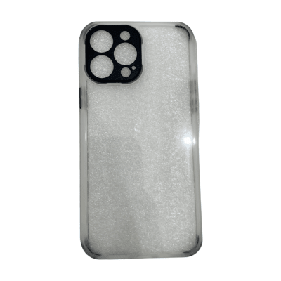 Carcasa iPhone 13 Pro Max Transparente Cámara Color Negro1