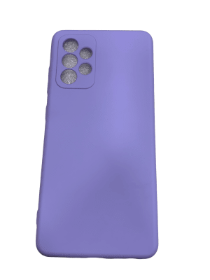 Carcasa Silicona Lisa Lila A521