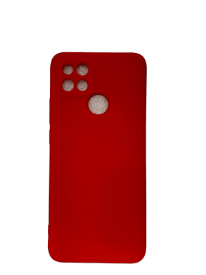 Carcasa Silicona Roja A15