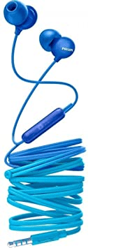 Philips Audifono SHE2405 Manos Libres UpBeat Azul1