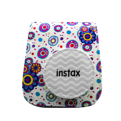 Instax Estuche Mini 11 Blanco Floral1