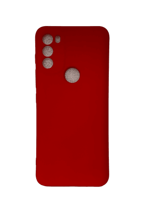 Carcasa Silicona Roja G711
