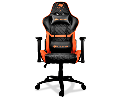 Silla Cougar Armor One Black Orange Gaming1