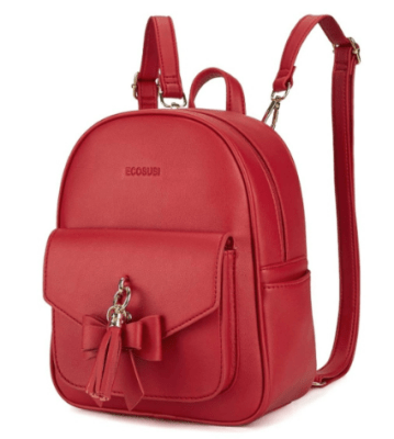 Mini Mochila Lazo Rojo Ecosusi