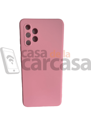 Carcasa A32 4G Silicona Rosado1