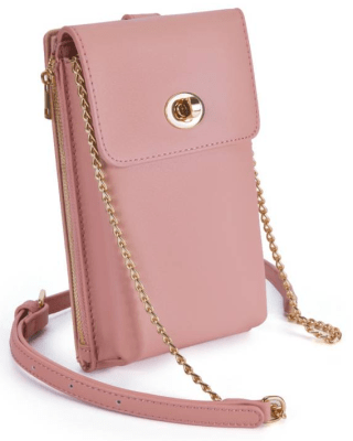 Bandolero pequeño para celular Rosado Ecosusi1