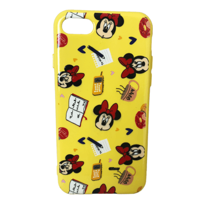 Carcasa iPhone7/8/SE 2020 Disney Minnie Amarillo1