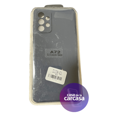 Carcasa Silicona Lisa Azul A72