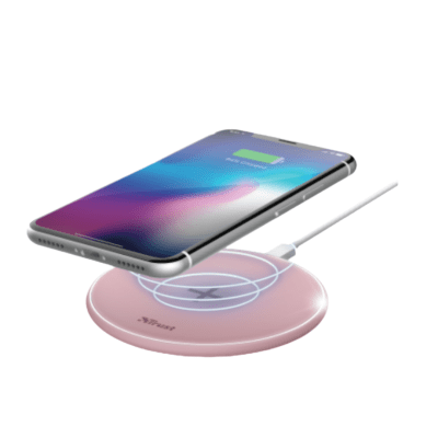 Trust QYLO Cargador Inalámbrico ROSADO6