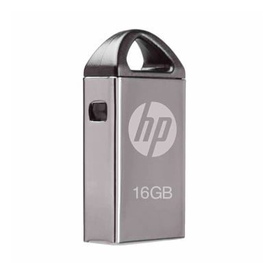 Pendrive 16 GB Mini HP USB 2.0 Metalico v221w1