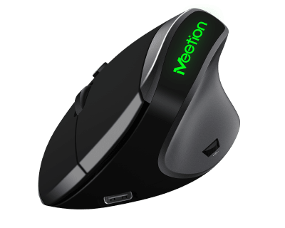 Mouse Inalámbrico 2.4 Ghz Ergonómico R390 Meetion1