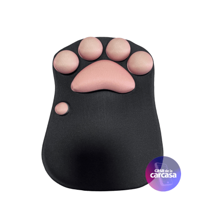 MOUSEPAD ALMOHADILLA GEL NEGRO1