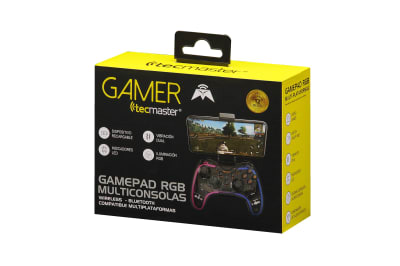 TECMASTER GAMEPAD RGB WIRELESS BT4