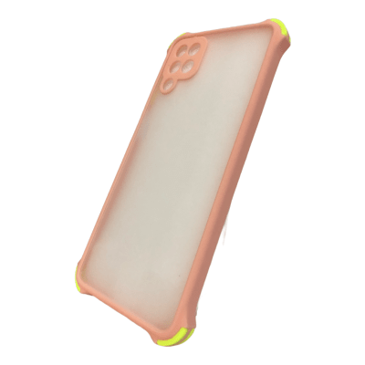 Carcasa Mate Bordes Reforzados Rosado A121