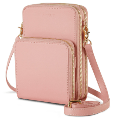 Bandolera & Cartera desmontable Celular Ecosusi Rosado2