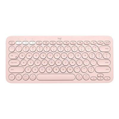 Teclado Bluetooth Logitech Multi Device K380 Rosa2