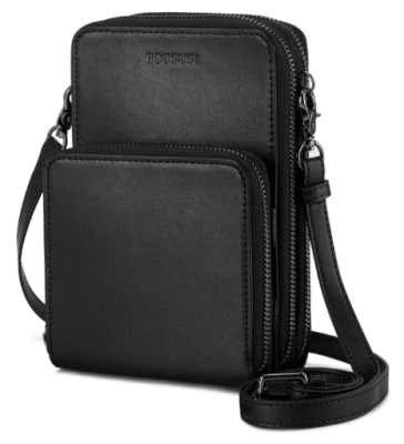 Bandolera & Cartera desmontable Celular Ecosusi Negro1