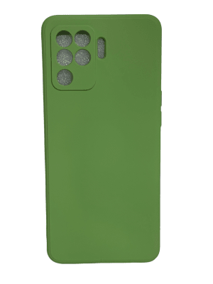 Carcasa Silicona verde Oppo Reno 5 Lite1