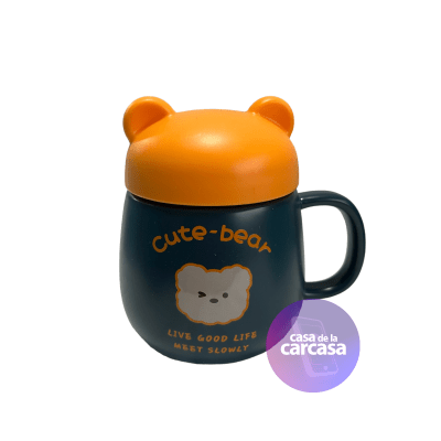 TAZON MUG OSO B VERDE/NARANJO1