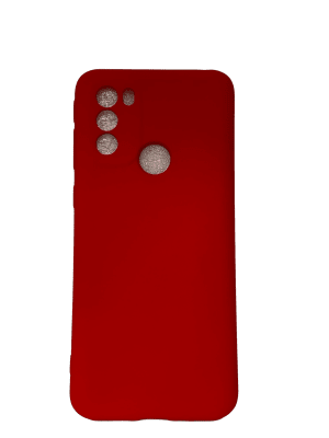 Carcasa Silicona Roja Motorola G31