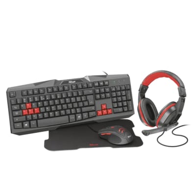 Trust ZIVA 4 en 1 Gaming Bundle4