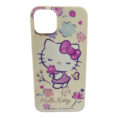 Carcasa iPhone 13 Pro Hello Kitty Amarillo1