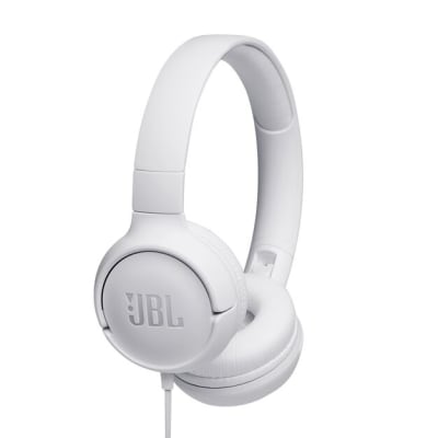JBL Audifono Tune 500 Cable Manos Libres Blanco