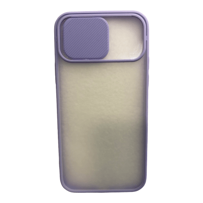 Carcasa Camara Proteccion Lila iPhone 12 Pro Max