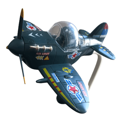 Lampara Avion 3 Tonos Azul1