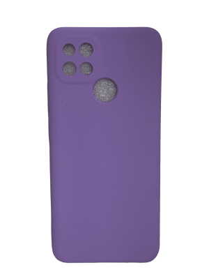 Carcasa Silicona Morada A15