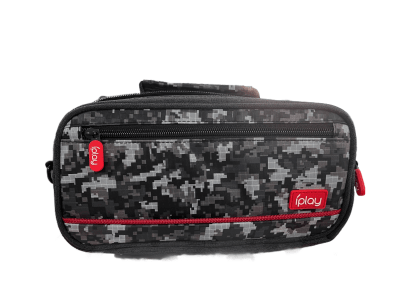 Bolso Nintendo Switch íplay Gris Camuflaje Minecraft4