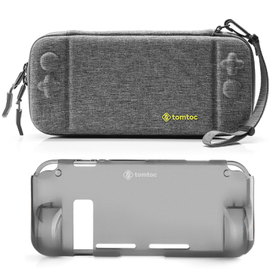 Tomtoc Estuche Nintendo Switch OLED Rojo1