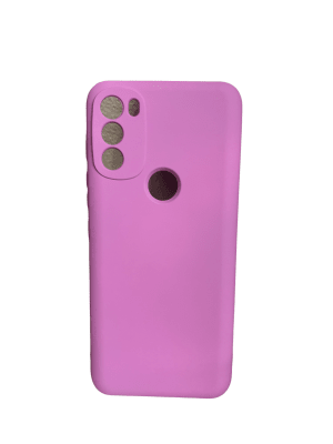 CARCASA SILICONA G71 5G LILA1