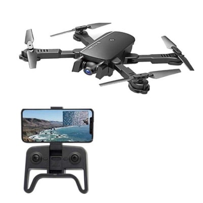 Drone Falcon Negro Full HD 12 MIN1