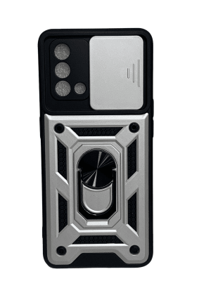 Carcasa OPPO Reno 6 lite Robotica plateado1