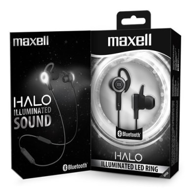 Audifonos BT Maxell Halo Illuminated Negro4