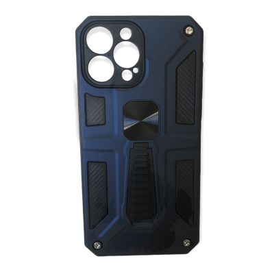Carcasa iPhone 13 Pro Armor Soporte Azul