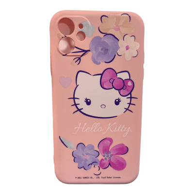 Carcasa iPhone 11 Hello Kitty Damasco1