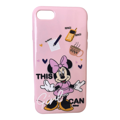 Carcasa iPhone7/8/SE 2020 Disney Minnie Rosa1