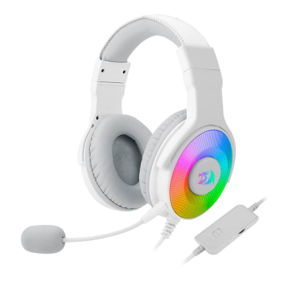 Audifono Pandora Redragon RGB USB Blanco4