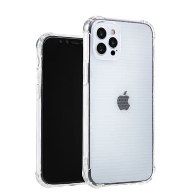 Carcasa Transparente Bordes Reforzados iPhone 12 Pro Max