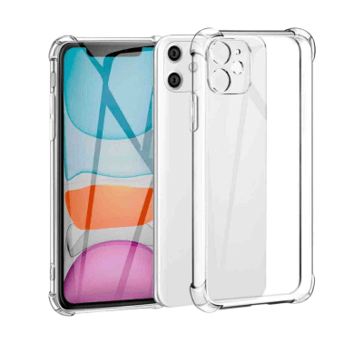 Carcasa Transparente Borde Reforzado iPhone 12